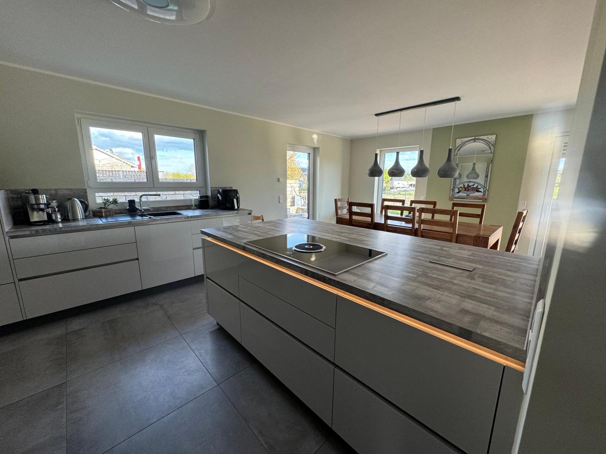 Modernes Ferienhaus In Uedersdorf Exteriér fotografie